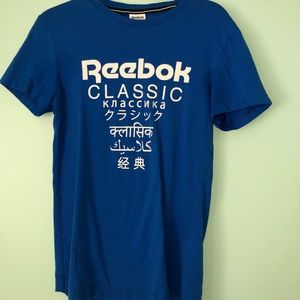 Blue Reebok T Shirt